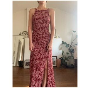 Stone Cold Fox Silk Dress